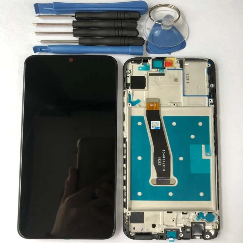 6 21 &quotAAA оригинал с рамкой для Huawei P Smart 2019 ЖК дисплей кодирующий преобразователь