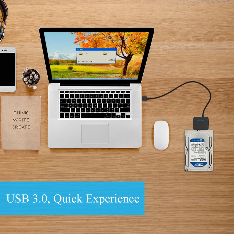 Vention Sata на usb USB 3 0 кабель для конвертер 2 5 дюймов внешний жесткий диск ПК sata
