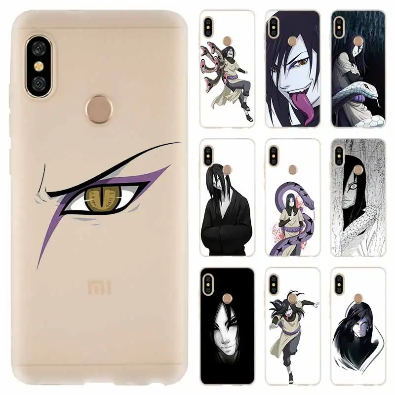 Чехол naruto Orochimaru для Xiaomi Redmi Note 9 8 7 6 5 pro чехол 9a 8a 7a 6a 5a 8t y3|Бамперы| |