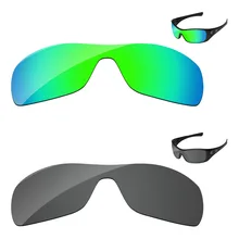 Черный и изумрудно зеленый 2 шт. Поляризованные замена оптические стёкла для Antix солнцезащитные очки женщин рамки UVA и UVB защиты