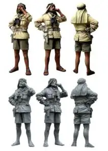 

1/35 Resin Figure WWII Sas Soldier 1pc Model Kits