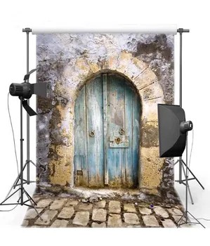 

Ancient Door Photography Backgrounds Vinyl cloth High quality Computer printed newborn baby photo backdrop