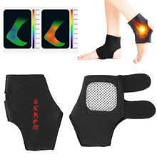 Горячая Распродажа, поддерживающий лодыжку защитный пояс, магнитный самонагревающийся терапия, забота о здоровье ног, регулируемый Компрессионный Ремень, подушечка для ног