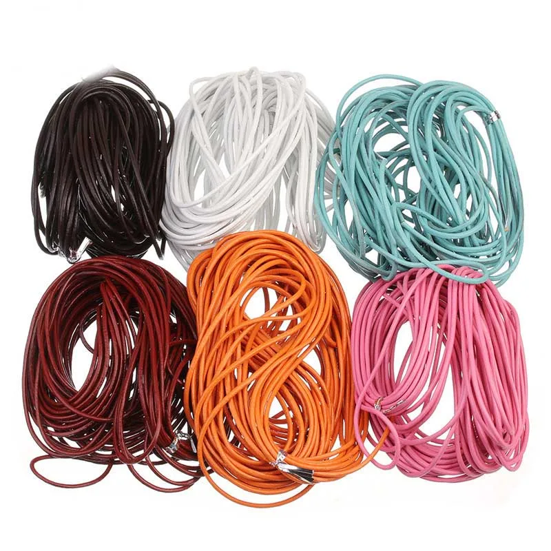 XINYAO-10meters-lot-3mm-Dia-Necklace-Leather-Cord-String-Genuine-Leather-Rope-DIY-Bracelet-Jewelry-Making (2)