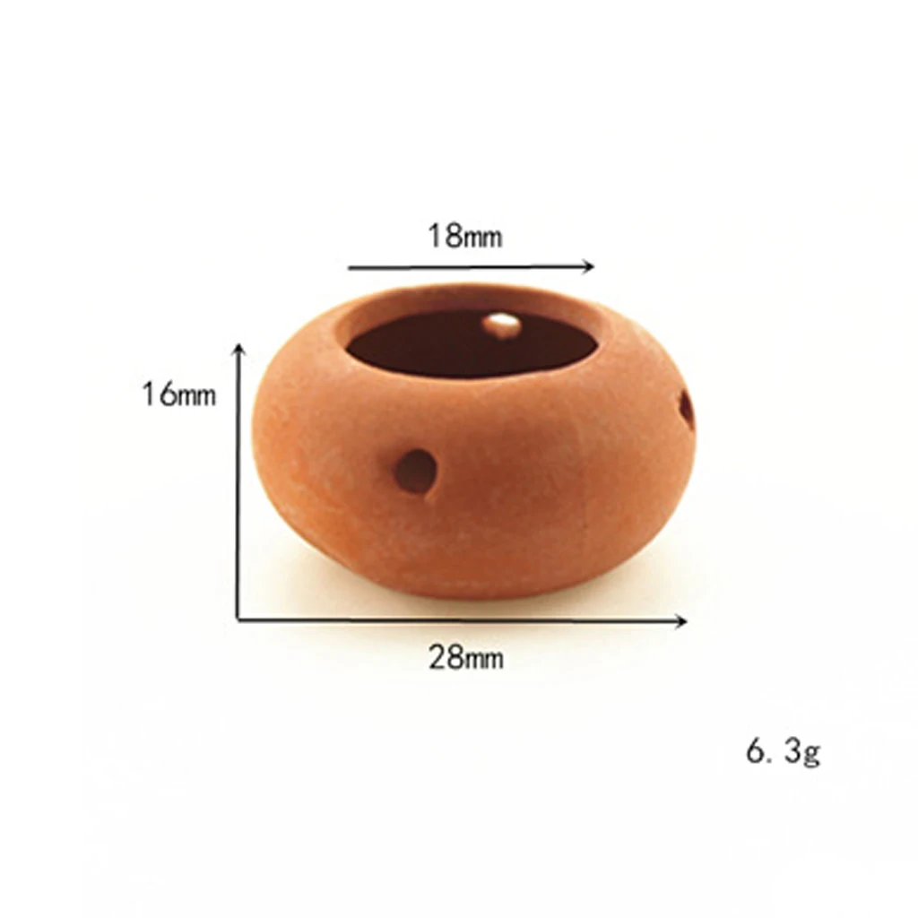 1/12 Handmade Ceramic Flowers Pot Model for Dolls House Garden Plant Rooms Decor Accessories