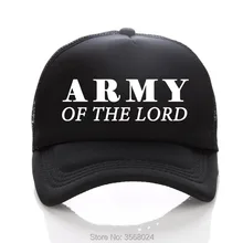 Принт армии лорда детей/шапки для взрослых летние мужские/женские Бейсболка унисекс любовники сетки солнцезащитный изогнутый край козырек