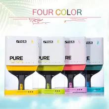 STIGA Однотонная одежда заранее серии ракетка для настольного тенниса 5 слойные лезвия двойной прыщи в резиновых пинг ракетки для понга