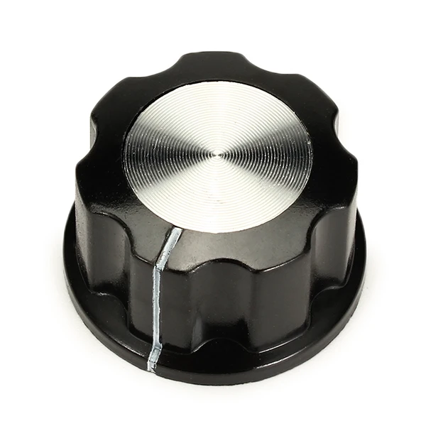 

10Pcs / Set KN-A03 Black Electric Bakelite 360 Degree Rotary Knob Cover Speaker Potentiometer