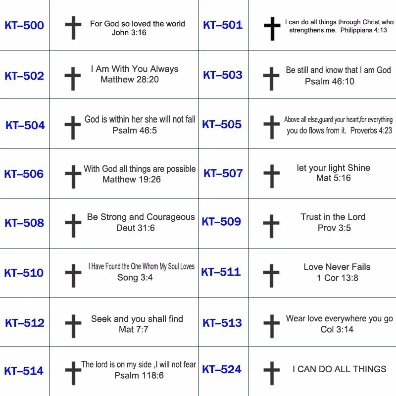 Vnox Cross Bible Verse Quotes Bracelets for Men Soft Silicone Bangle Comfort Wear Male Jesus Christ Faith Prayer Pulseira