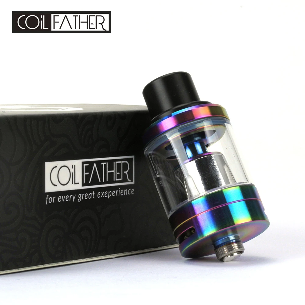 

Coil Father Baby Subohm Tank Lite 22mm 2ml 510 Thread RDA Atomizer with TFV8 baby TFV12 For Electronic Cigarette Mod