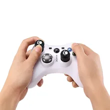 2 шт беспроводные контроллеры Силиконовый Аналоговый Джой Стик захват большим пальцем крышка игровой пульт джойстик Крышка для PS4 Dualshock 4 Xbox One/360
