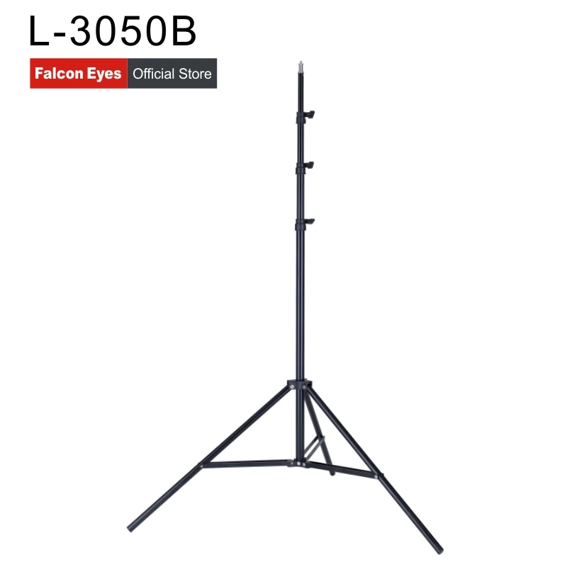 

Falcon Eyes Lightweight Light Stand Portable Adjustable Light Stands 4 Sections DSLR Camera Tripod L-3050B