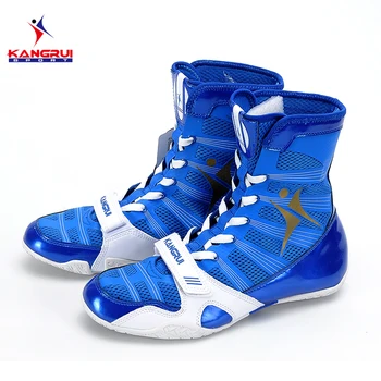 

Wrestling shoes for men and women training shoes tenis feminino de boxe leather sneakers professional boxing shoes costume