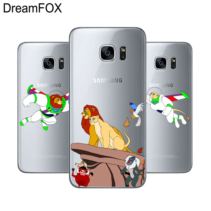 

DREAMFOX L494 The Lion King Soft TPU Silicone Case Cover For Samsung Galaxy Note S 3 4 5 6 7 8 9 Edge Plus Grand Prime