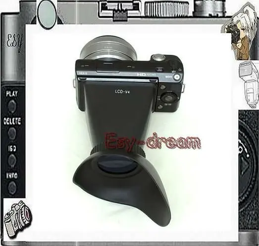 

2.8x 3" 3 inches LCD Viewfinder Loupes Magnifier Viewer Extender Hood for Sony NEX-3 NEX-5 NEX 3 5 5N 5R NEX5N NEX5R NEX5T V4