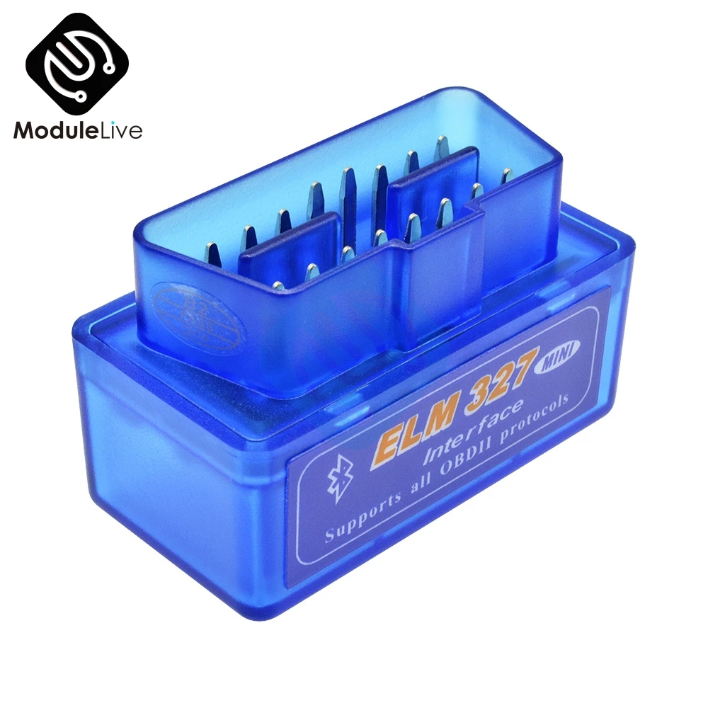 Диагностический сканер OBD2 V2.1 Elm 327 V 2 1 OBD супер компактный автомобильный