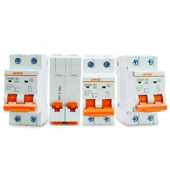 

new most ideal current limiting performance 2P DC 1000V solar circuit Breaker DC breaker10A 16A 25A 32A 40A 50A 63A MCB breaker