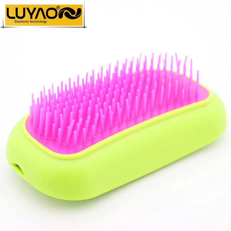 LUYAO Electric hair combs plastic accessories.Vibrating hair brush comb