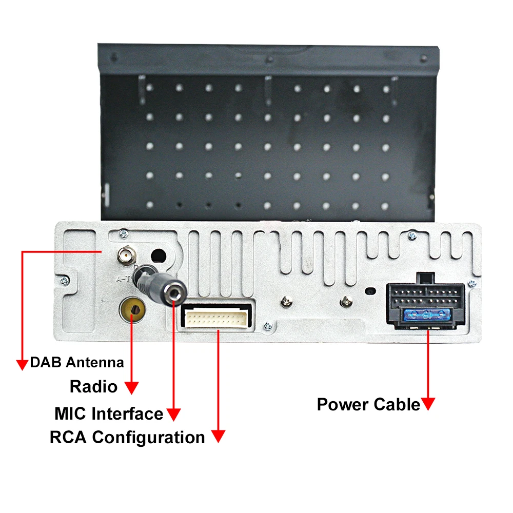 Автомобильный DAB радио стерео " in-dash емкостный сенсорный экран Bluetooth DAB+/AM/FM/RDS SWC USB phonelink с iphone android телефон