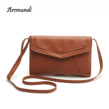

Arsmundi 2018 Women Leather Handbags Hotsale Ladies Famous Designer Crossbody Messenger Bag Wedding Party Clutches Shoulder Bag