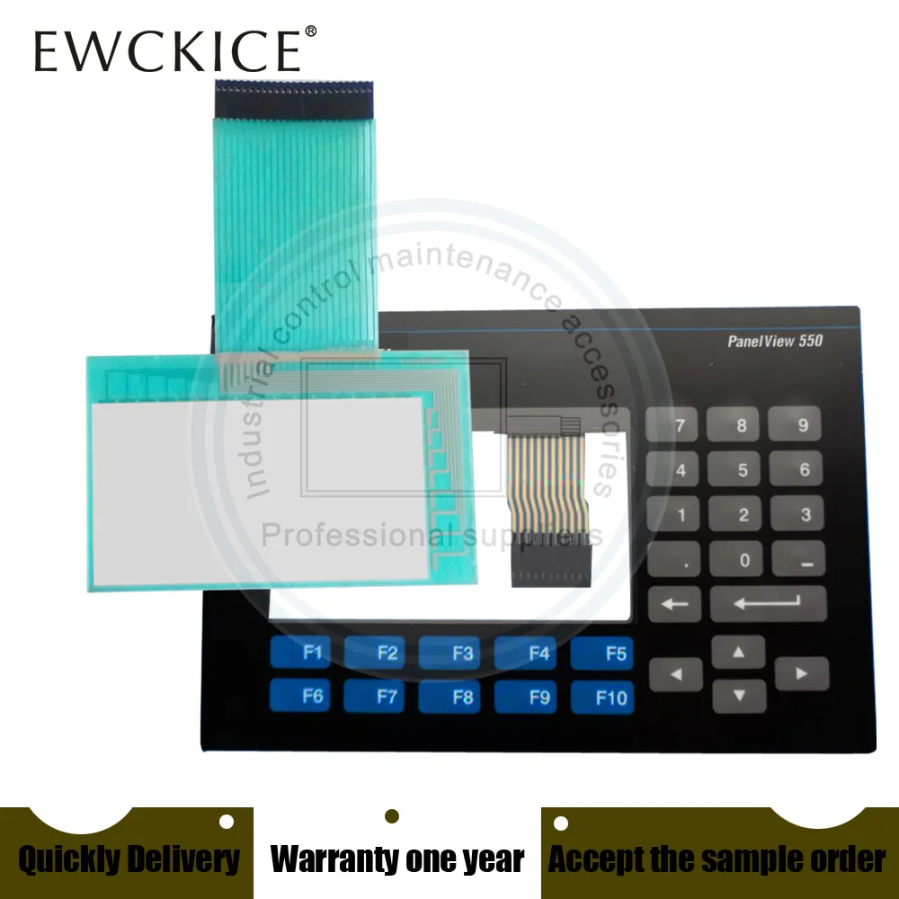 Новый Panelview 550 2711-K5A1 2711-K5A2 2711-K5A5 2711-K5A5L1 HMI PLC сенсорный экран и мембранная клавиатура