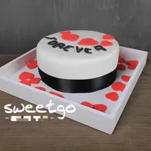 31*31*4 см Стенды для свадебного торта День рождения тарелка для пирожных фруктов леденец еда для вечеринки посуда приспособление для выпечки подставка для торта