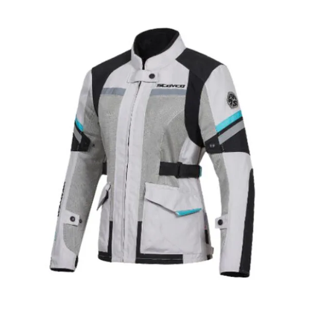 Мотоциклетная куртка, наборы для женщин, комплекты для мотора, брюки для мотокросса, куртка для мотокросса, летняя защита для езды - Цвет: 03