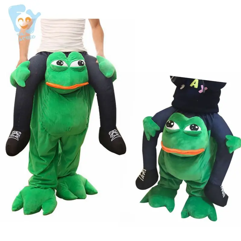 Grappige Volwassen Kinderen Halloween Kerst Kostuum Pluche Mascot