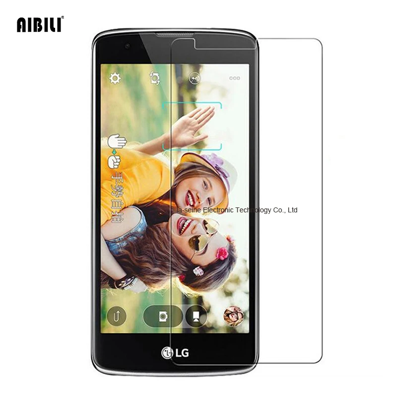 Aibili закаленное Стекло для LG K8 2017 9 H 2.5D безопасности спереди Экран протектор