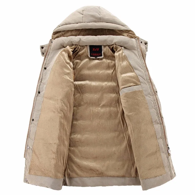Зимние мужские модные куртки повседневные мужские пальто размер M-3XL на молнии мужские хлопковые парки корейский стиль Мужская верхняя