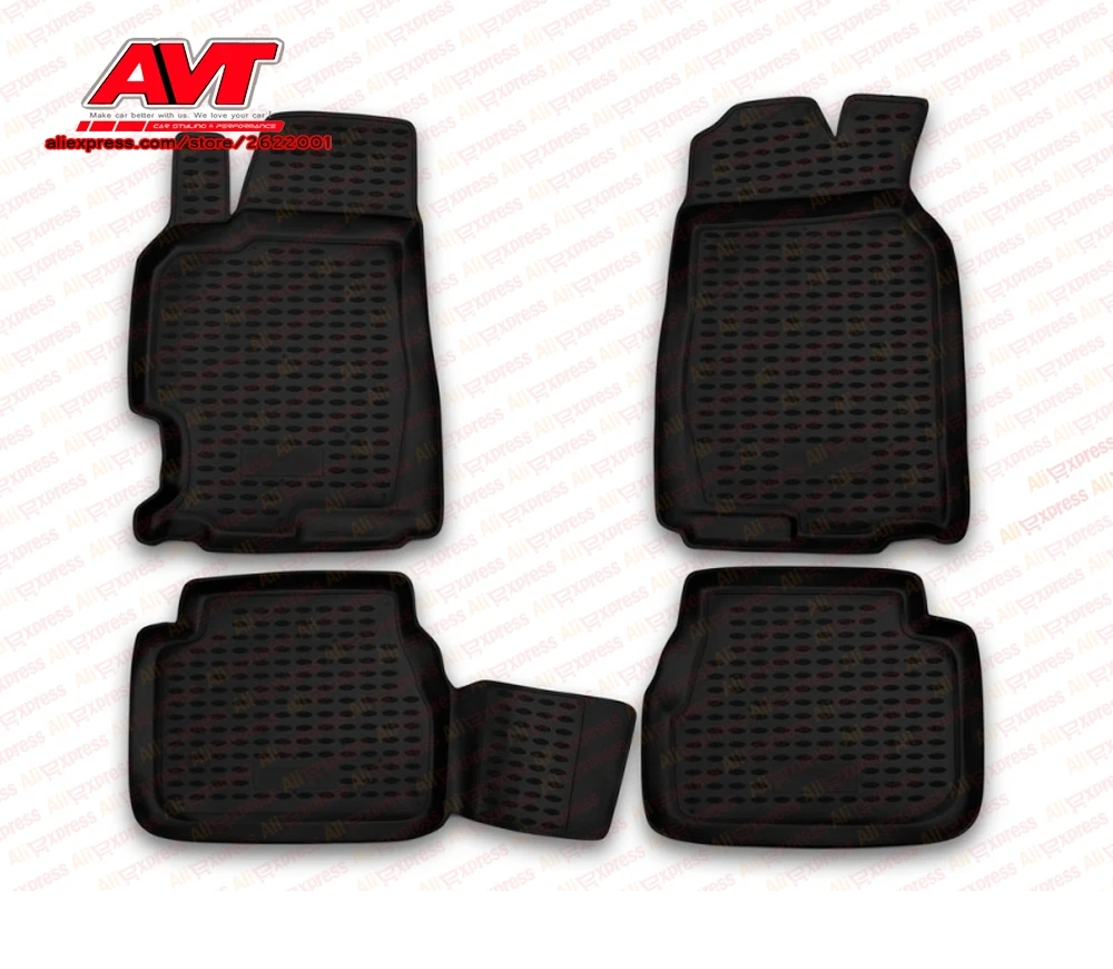 

Floor mats for Mazda 6 2002-2007 4 pcs rubber rugs non slip rubber interior car styling accessories