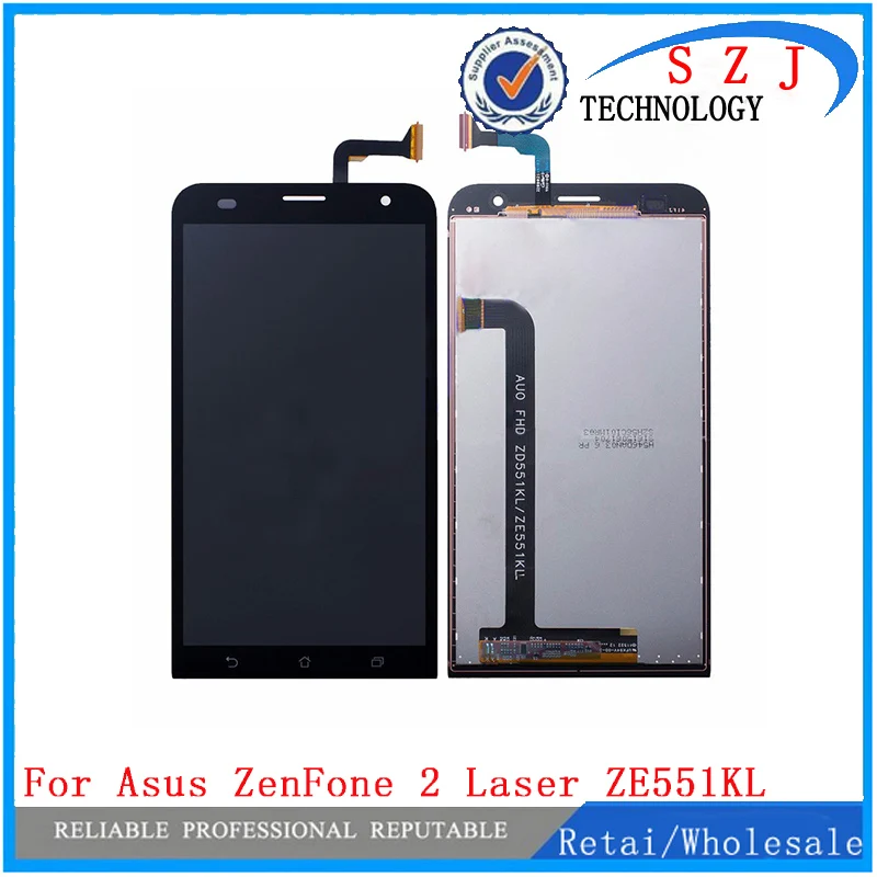

New For Asus ZenFone 2 Laser ZE551KL Z00TD Full Digitizer Touch Screen Panel Sensor Glass + LCD Display Monitor Assembly