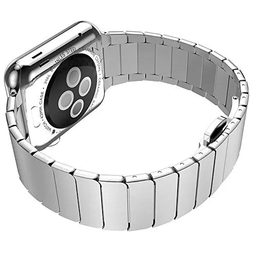 Ремешок для часов apple watch link bracelet 1:1 копия 316L ремешок из нержавеющей стали для apple iwatch series1 series4 3 2 1 44 мм/42 мм