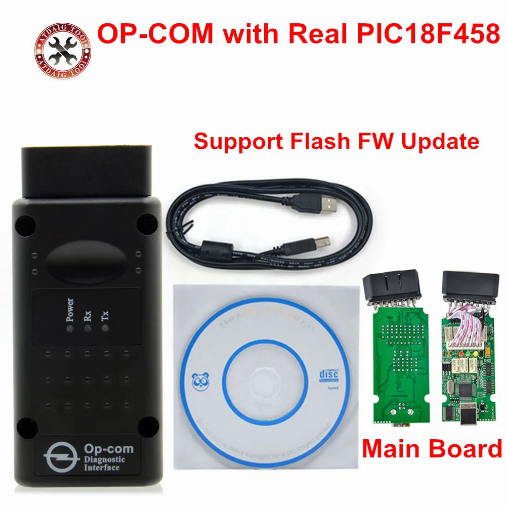 OP COM V1.59 1 65 70 с PIC18F458 чип диагностический инструмент OpCom шины Can для opel OBD2 OBDII сканера