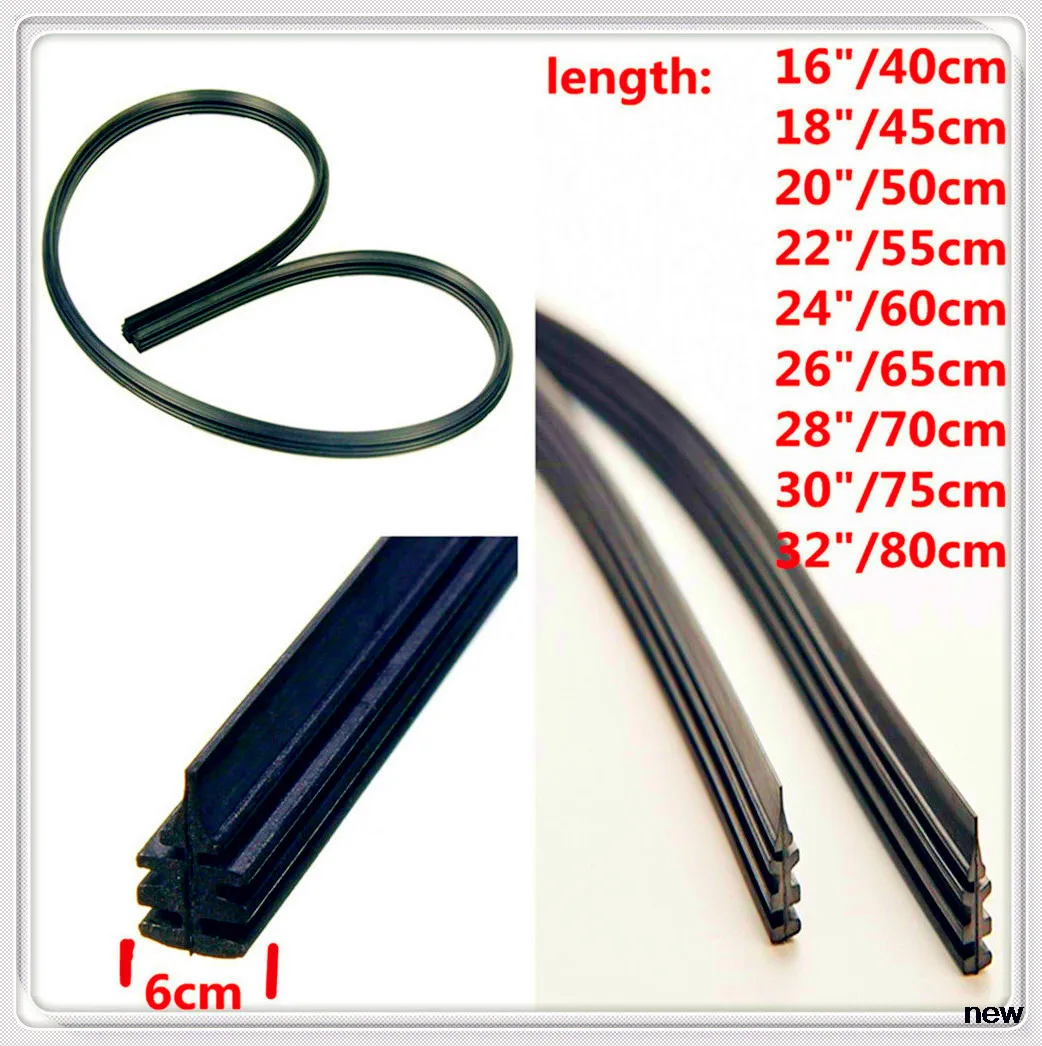 

Car Windshield Wiper Blade Refill Replacement for Fiat Punto Palio Uno Idea Bravo Sedici Grande Tipo Qubo Panda Mobi