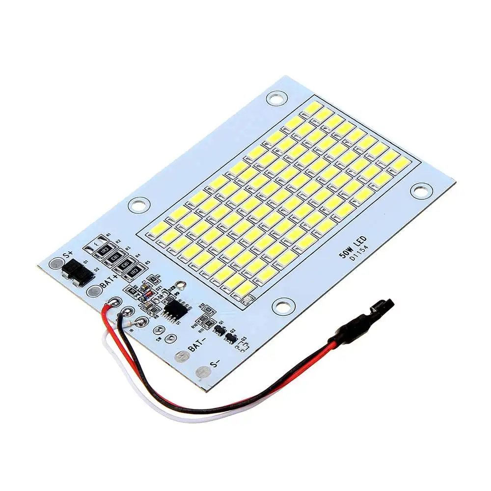 CLAITE DC3.7V 20 Вт 30 Вт 50 Вт светодиодный пульт дистанционного управления Управление DIY белый светильник источник чип для светильник-Управление светодиодный солнечный светильник