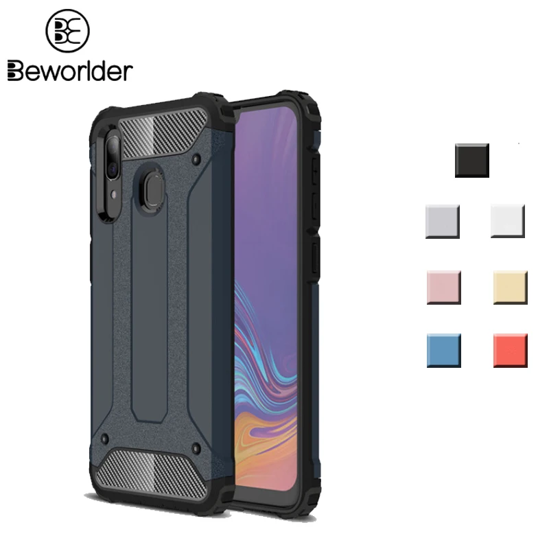 Для Samsung Galaxy A30 чехол двухслойный TPU PC Heat Dispacthion полная защита защитный для