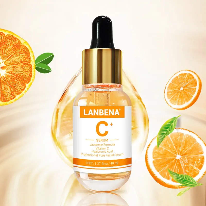 

40ml Whitening Facial Essence Vitamin C Serum Brighten Nourishing Cream Remover Speckle Fade Dark Spots Face Skin Care