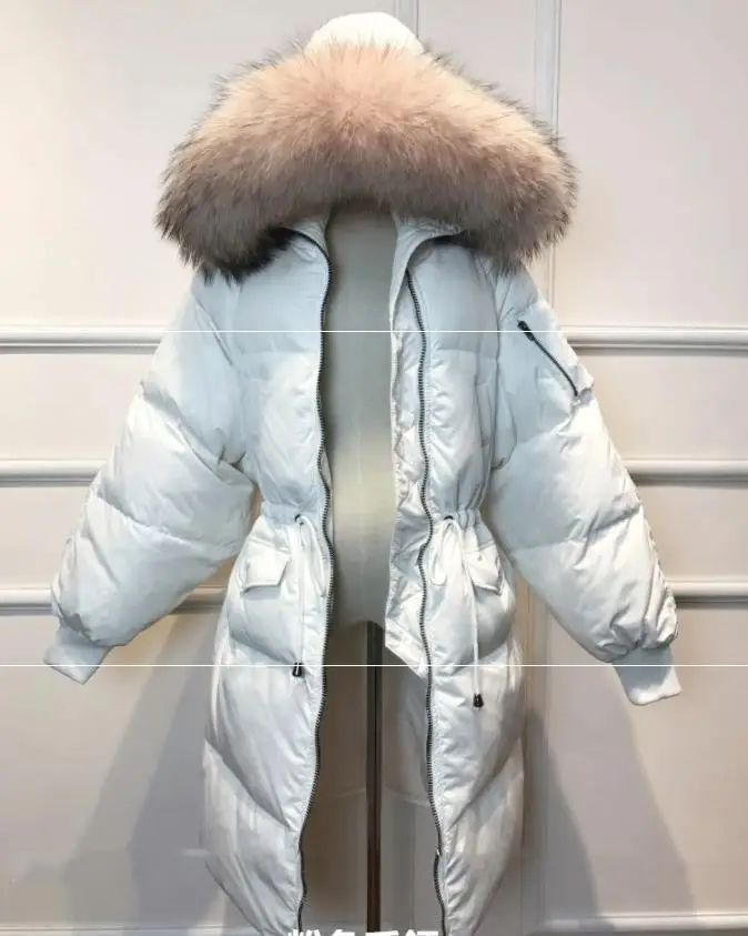 Зима, модный бренд, хорошее качество, пуховики, женские, утолщенные, белый утиный пух, куртки, верхняя одежда, Теплые Топы gx1428