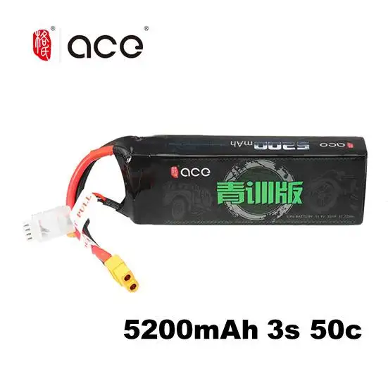 Аккумулятор Gens ace 5200 мАч 11 1 В Lipo 3S 50C Deans Разъем XT60 для RTR 1/10 1/8 весы Heli quad RC