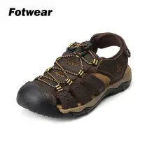 Fotwear, мужские сандалии, пляжные сандалии, дышащие, впитывающие пот, сандалии для вождения, перекрещивающиеся ремешки, классический стиль, коллекция