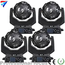 4 шт./партия 12*20 Вт футбольный луч светодиодный движущаяся головка осветительное оборудование для ди-джеев сценический свет супер яркий