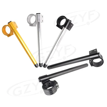 

Universal 33mm CNC Motorcycle Riser Clip Ons Clip-on Handlebars 22MM 7/8" Grips Tube Handle Bars Fork Tube Aluminum Alloy