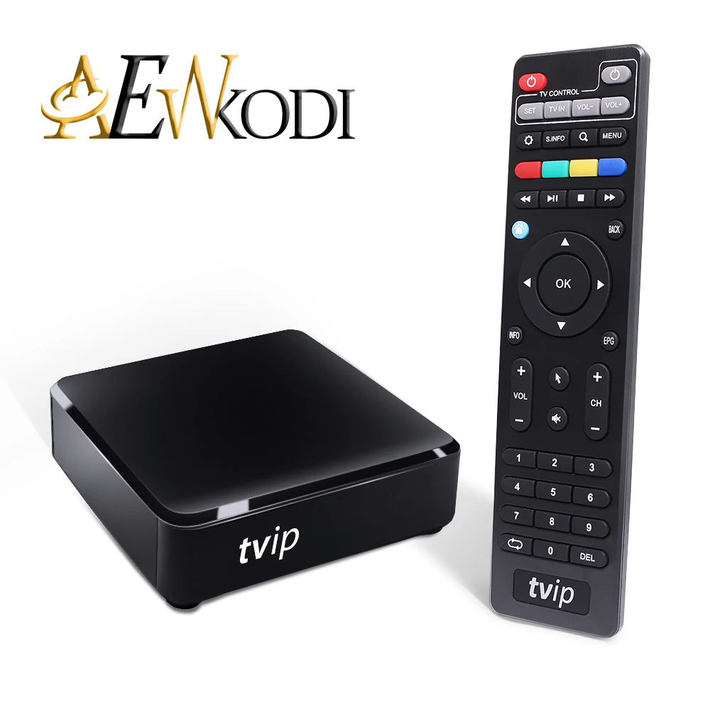 

TVIP 415 Dual WiFi TV Box Amlogic Quad Core 5GB Android 4.4/Linux Dual OS Smart TV Box Support H.265 Airplay DLNA 250 254