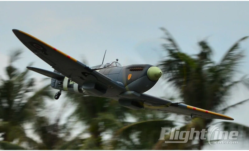 Freewing модель полета линия 1200 мм Spitfire Электрический EPO RC Warbird FLW203