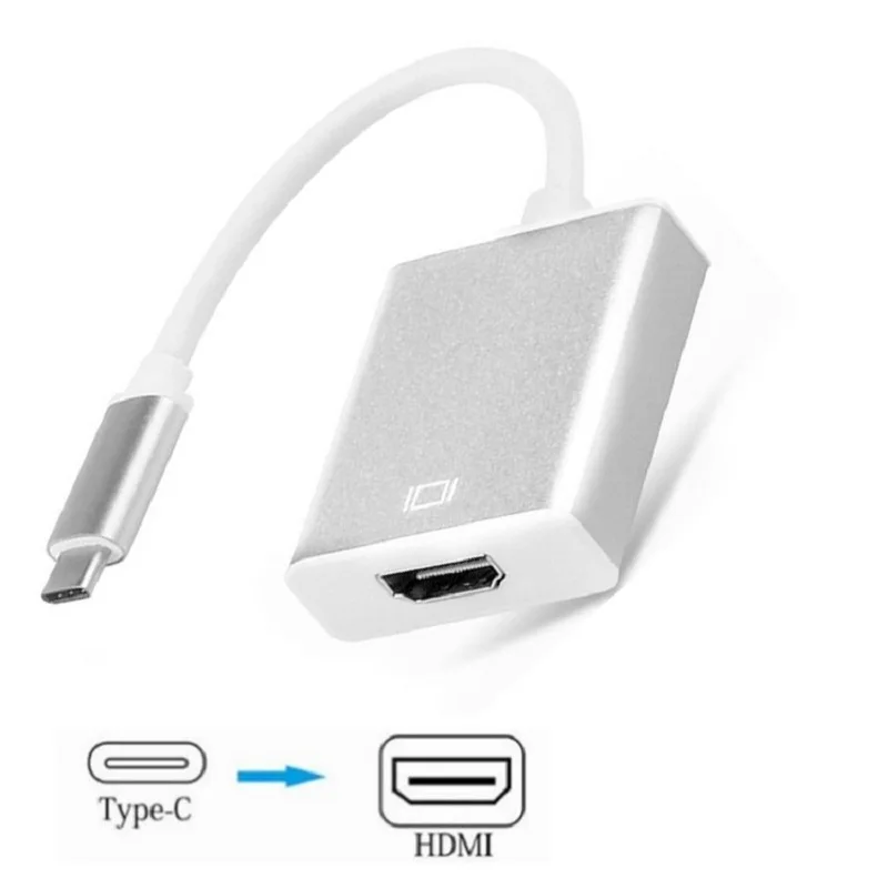

USB C HDMI Adapter Cable Usb 3.1 Thunderbolt 3 To HDMI Iphone Usb-c To HDMI Switch Cable Converter for Type C Device