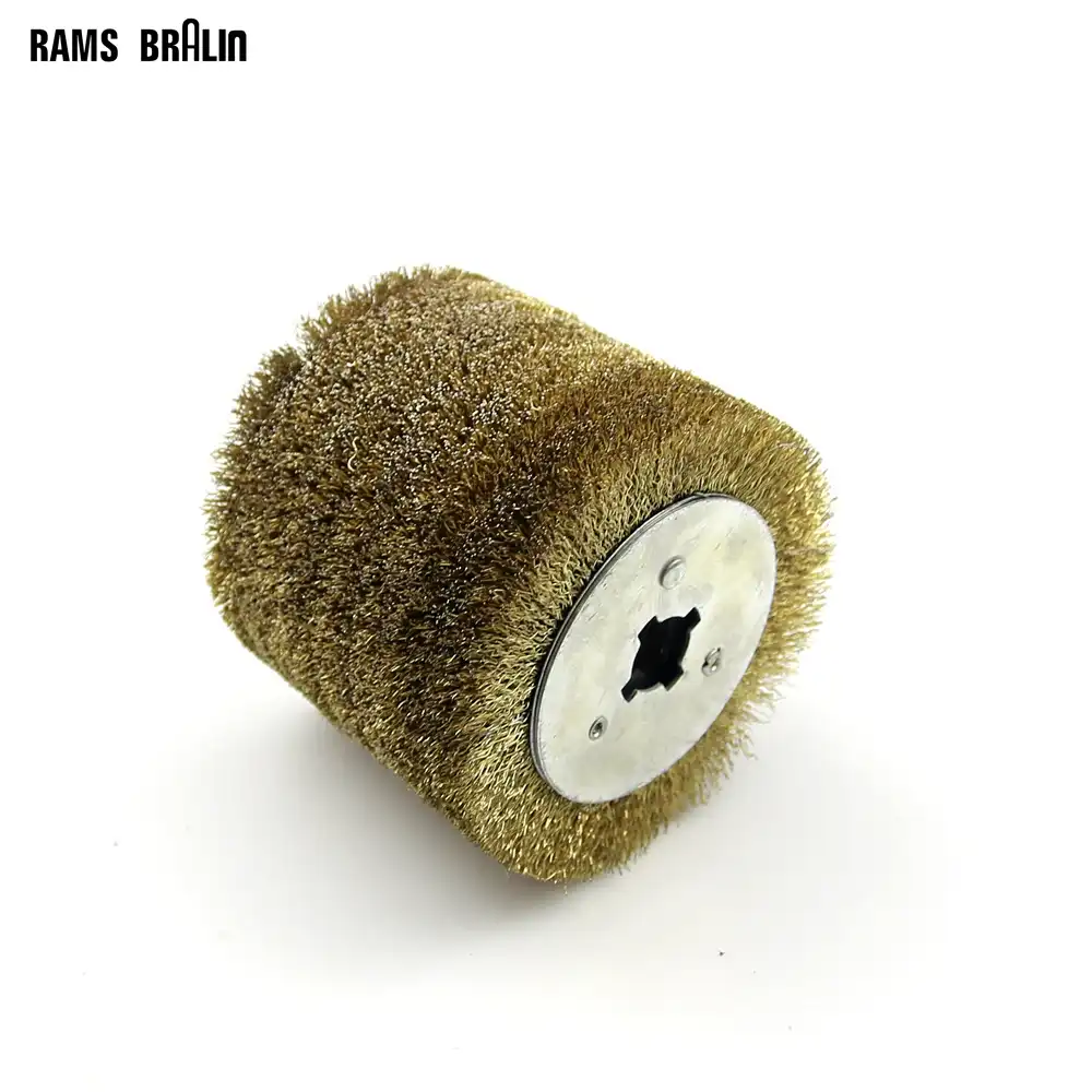 0.15mm Stainless Steel Wire Wheel Brush 3" 10" Flat Type for Bench Grinder Polishing Abrasive