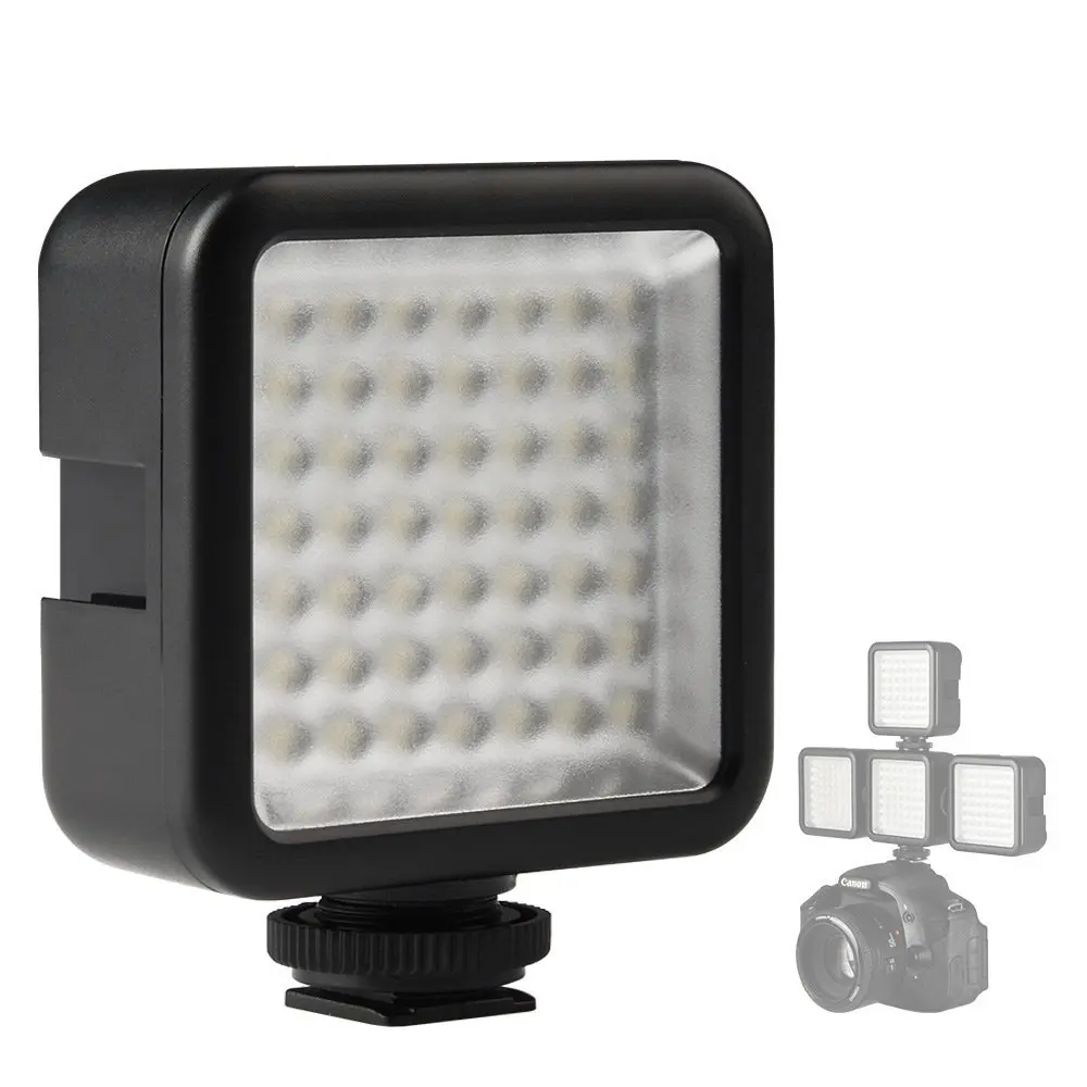 

limitX 49 LED Video Light Panel for Nikon Z7 Z6 / Fujifilm X-T100 XT100 / Kodak S-1 DSC PRO 14n P850 P880 Z980 Digital Camera