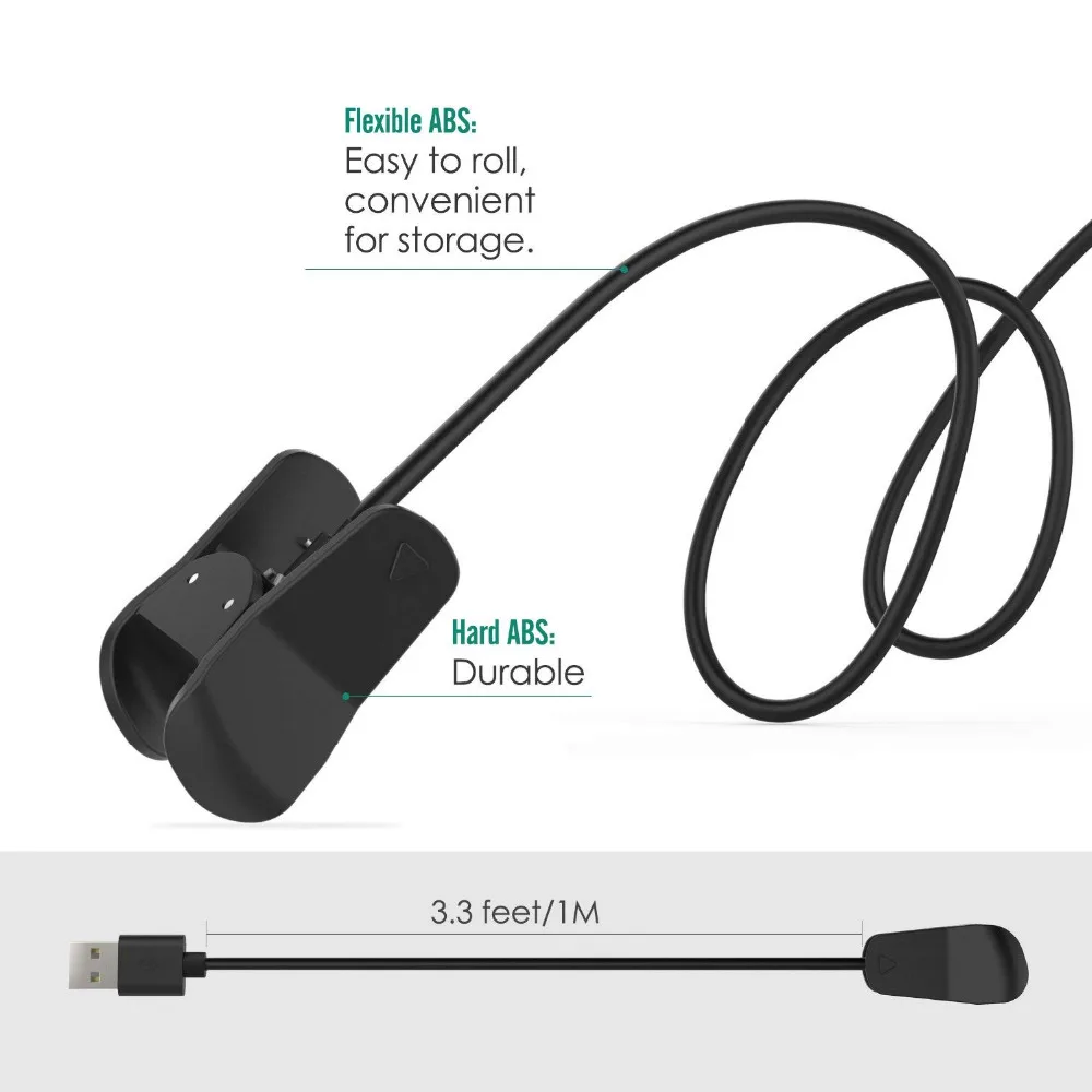 Charging Cable for Garmin Vivosmart 3 Smart Watches (3)