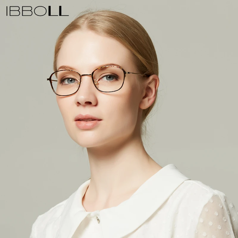 Ibboll ретро оптические оправы для глаз женщин прозрачные очки Роскошные женские
